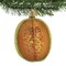 Old World Christmas 3.5 Inch Cantaloupe Christmas Tree Ornament , Ornament Melon Fruit